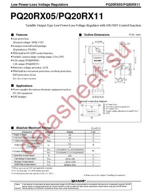 PQ20RX11J00H datasheet  